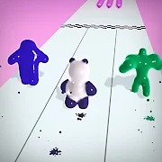 玩家在《Craftopia》大玩《Fall Guys》登山比拼，還有「極限體能王」關卡